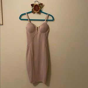 Charlotte Russe night dress beige